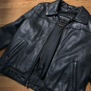 Leather jacket